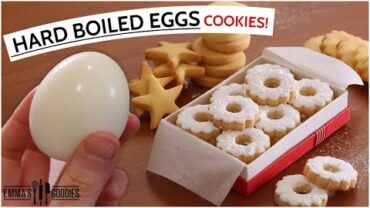 VIDEO: Turn HARD BOILED EGGS into SUGAR COOKIES ! 😱 100 Year Old Cookie Recipe