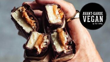 VIDEO: SALTED CARAMEL CHOCOLATE BARS | @avantgardevegan by Gaz Oakley