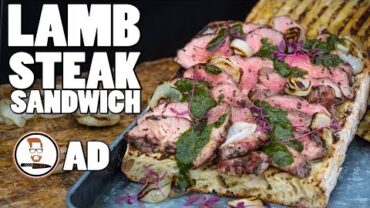 VIDEO: LAMB STEAK SANDWICH | with Adam Waithe | John Quilter