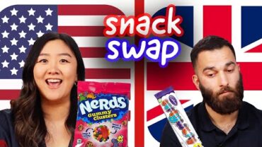 VIDEO: Tasty Producers Swap Their Favorite Snacks • Jasmine & Lirim