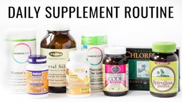 VIDEO: MY DAILY SUPPLEMENT ROUTINE | for a plant-based diet