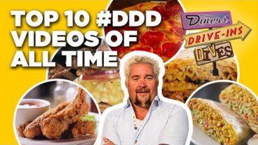 VIDEO: Top 10 #DDD Videos of ALL Time with Guy Fieri | Diners, Drive-Ins and Dives | Food Network