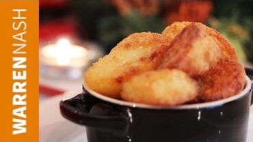 VIDEO: Roast Potatoes Recipe – Secret ingredient for extra crispness – Recipes by Warren Nash