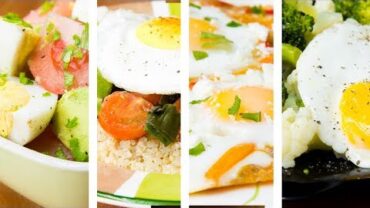 VIDEO: 4 Healthy Breakfast Ideas For Weight Loss With Eggs | Weight Loss Recipes
