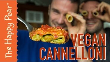 VIDEO: ULTIMATE VEGAN CANNELLONI | THE HAPPY PEAR