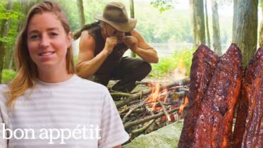 VIDEO: Pro Chef Tries Survival Cooking for the First Time | Bon Appétit