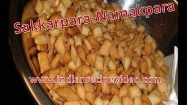 VIDEO: Shakarpara or Namakpara – Indian Snack Video Recipe by Bhavna