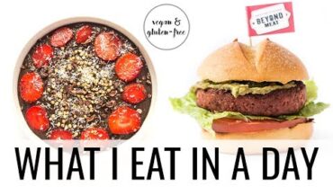 VIDEO: 26. WHAT I EAT IN A DAY | beyond burger taste test