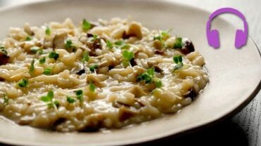 VIDEO: Mushroom Risotto | ASMR Cooking Sounds 4K