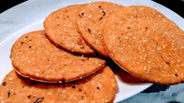 VIDEO: Nippattu Recipe/Chekkalu Recipe/Rice Crackers Recipe/ Rice Flour Snacks