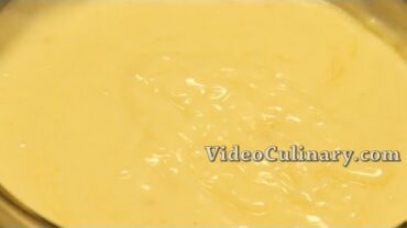 VIDEO: Pastry Cream Recipe – Vanilla Custard – Crème pâtissière