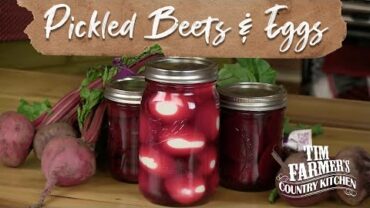 VIDEO: PICKLED BEETS & PICKLED EGGS | How-To Pickle Beets and Pickle Eggs (with Beet Juice)