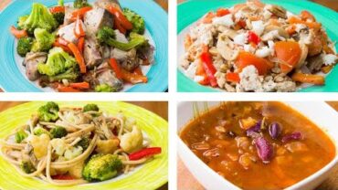 VIDEO: 4 Healthy Dinner Recipes For Weight Loss, Easy Dinner Recipes