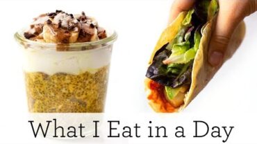 VIDEO: WHAT I EAT IN A DAY ‣‣ Easy Lazy Vegan Meals