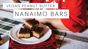 VIDEO: Recipe: Peanut Butter Nanaimo Bars VEGAN | Edgy Veg