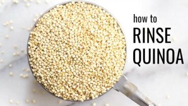 VIDEO: How to Rinse Quinoa (Step-by-Step Tutorial)