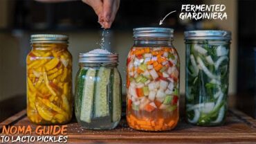 VIDEO: Noma Guide to Lacto Fermented Pickles