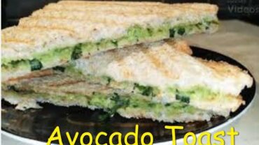 VIDEO: avocado toast recipe | avocado sandwich | avocado bread toast | Best Avocado Toast
