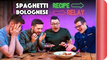 VIDEO: SPAGHETTI BOLOGNESE Recipe Relay Challenge | Pass it On S2 E7 | Sorted Food