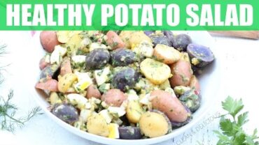 VIDEO: Holiday Potato Salad Recipe – Healthy, Clean Eating
