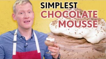 VIDEO: Simplest Chocolate Mousse | Mad Genius | Food & Wine
