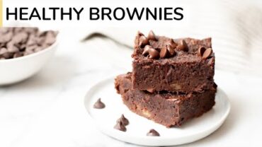 VIDEO: HEALTHY BROWNIE RECIPE | gluten-free brownies made with almond flour