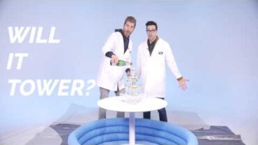 VIDEO: Rhett & Link Play “Will It Tower?” | Food & Wine