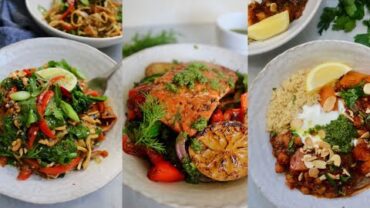 VIDEO: Incredible DELICIOUS Fall Recipes // Fish + Plant-Based Options