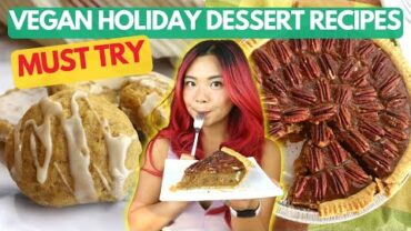 VIDEO: Vegan Holiday Dessert Recipes You Must Try