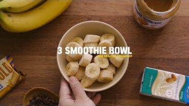 VIDEO: 건강한 아침을 위한 3가지 스무디볼(with 일렉트로룩스) : 3 smoothie bowl for healthy breakfast | Honeykki 꿀키