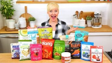 VIDEO: Healthy Snack Haul | The Domestic Geek
