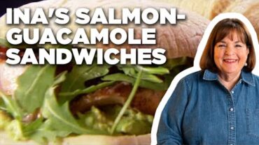 VIDEO: Ina Garten’s Salmon and Guacamole Sandwiches | Barefoot Contessa | Food Network