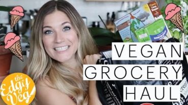 VIDEO: Grocery Haul | AMERICAN VEGAN Food | Morning Star | Jackfruit | Annie’s | The Edgy Veg