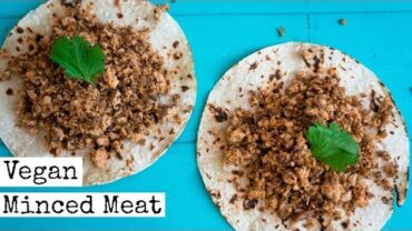 VIDEO: Vegan Minced Meat | Ground