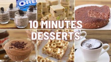 VIDEO: 6 Desserts Under 10 Minutes