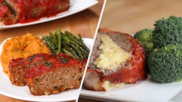 VIDEO: Delicious Meatloaf 4 Ways • Tasty