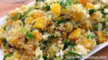 VIDEO: Golden Beet & Quinoa Salad With Feta – Clean & Delicious