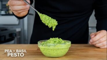 VIDEO: The Pesto with Peas everyone should make this summer