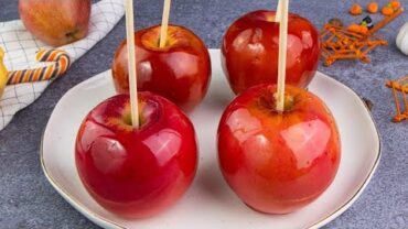 VIDEO: Candy apples: the delicious treats for Halloween to make in minutes!