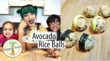 VIDEO: Avocado Sushi Rice Balls | Vegan