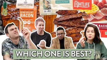 VIDEO: Meat Eaters Review Vegan Bacon | The Ultimate Taste Test