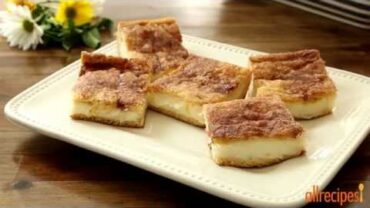 VIDEO: How to Make Cream Cheese Squares | Dessert Recipes | Allrecipes.com