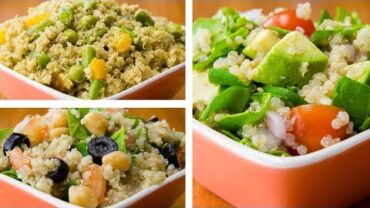 VIDEO: 3 Healthy Quinoa Recipes For Weight Loss | Easy Quinoa Recipes