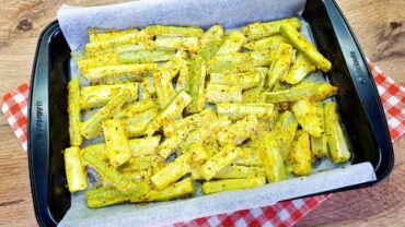VIDEO: Leckere Zucchini! Einfaches Sommerrezept, kein Braten! Rezepte schnell und einfach!