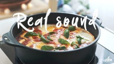 VIDEO: [REAL SOUND] EGGS IN HELL🍳🔥 / Shakshuka~* : Cho’s daily cook