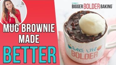 VIDEO: How I Made My Brownie In A Mug Even Better!