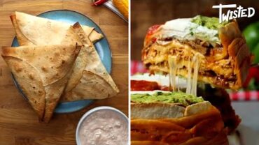 VIDEO: Who doesn’t want fajita crunch wraps bigger than their heads | Twisted | Spicy Fajita Recipes