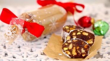 VIDEO: Chocolate Biscuit Cake/Chocolate Salami (No-Bake): Edible Gifts – Gemma’s Bigger Bolder Baking