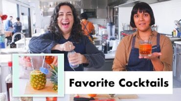VIDEO: Pro Chefs Make Their Favorite Cocktails (10 Recipes) | Test Kitchen Talks | Bon Appétit