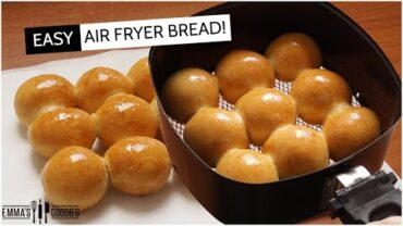 VIDEO: EASY Air Fryer Bread ! The SOFTEST Dinner Rolls